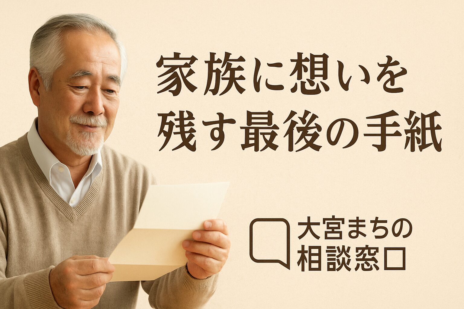 遺言のススメ｜相続トラブルを未然に防ぐ“思いやり”の最終メッセージ