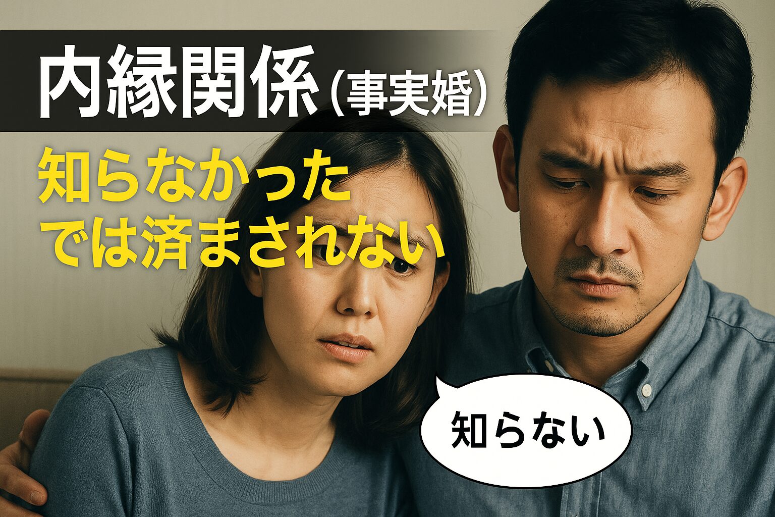 内縁関係（事実婚）に相続権はあるのか？